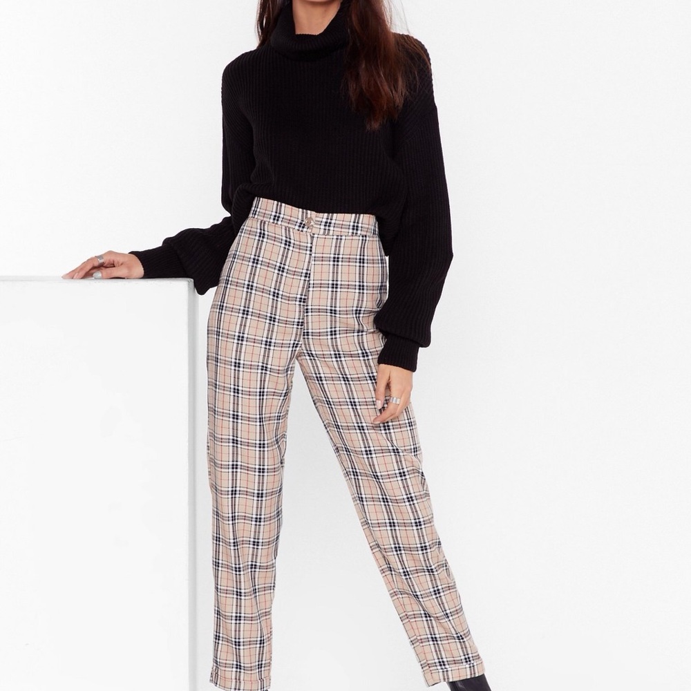 Plaid pants
